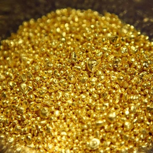 Золотые гранулы